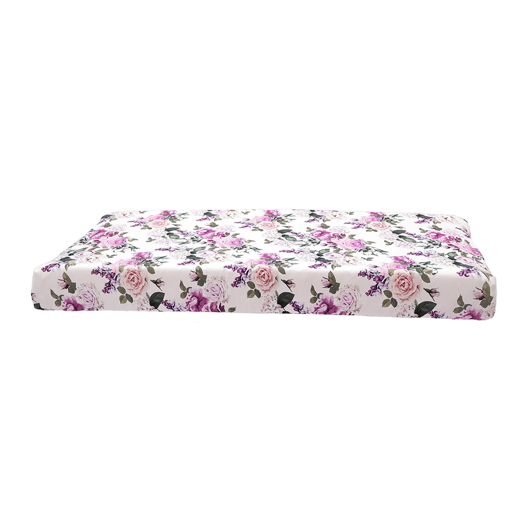 Francesca's Floral Changing Pad Cover