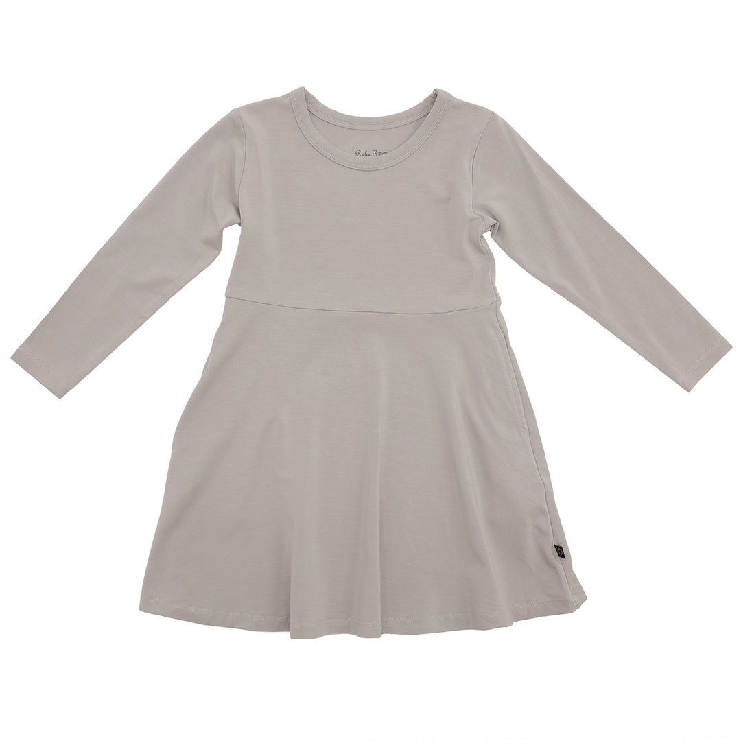 grey swing dress long sleeve Grey Sweater Dress - Wool Sweater Dress - Knit Swing Dress