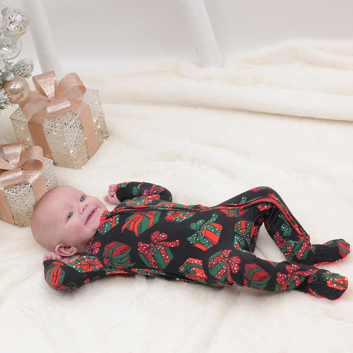Payton's Presents Zipper Footie