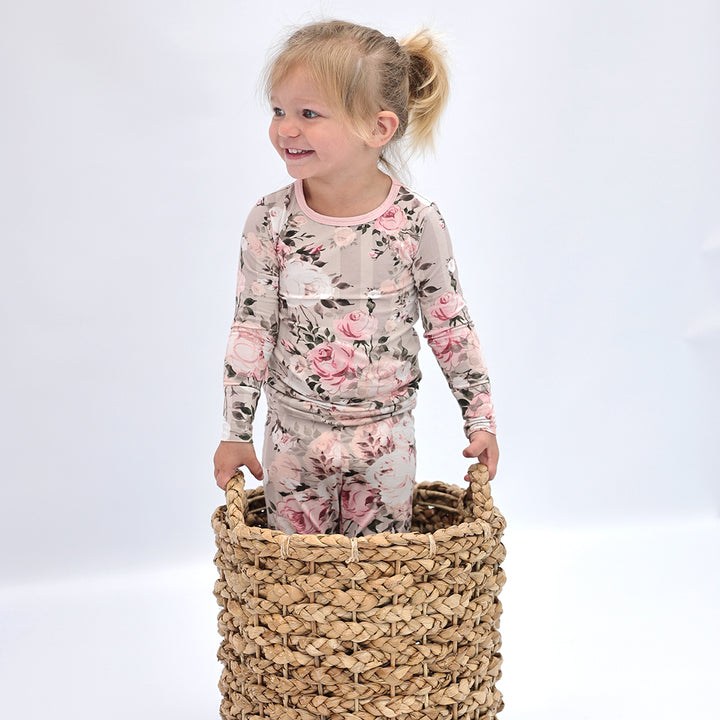 Reagan's Rose Garden Long Sleeve Pajama Set