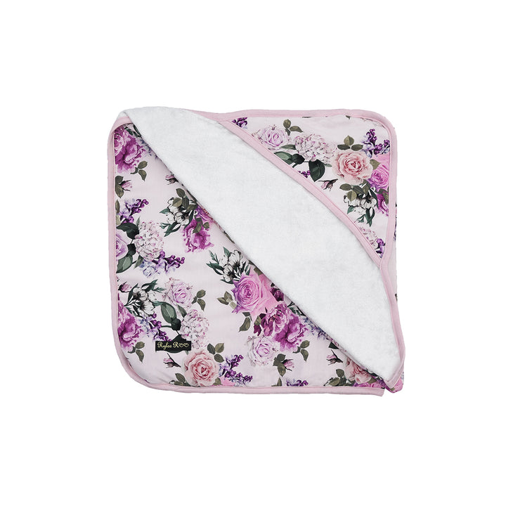 Francesca's Floral Hooded Bath Towel