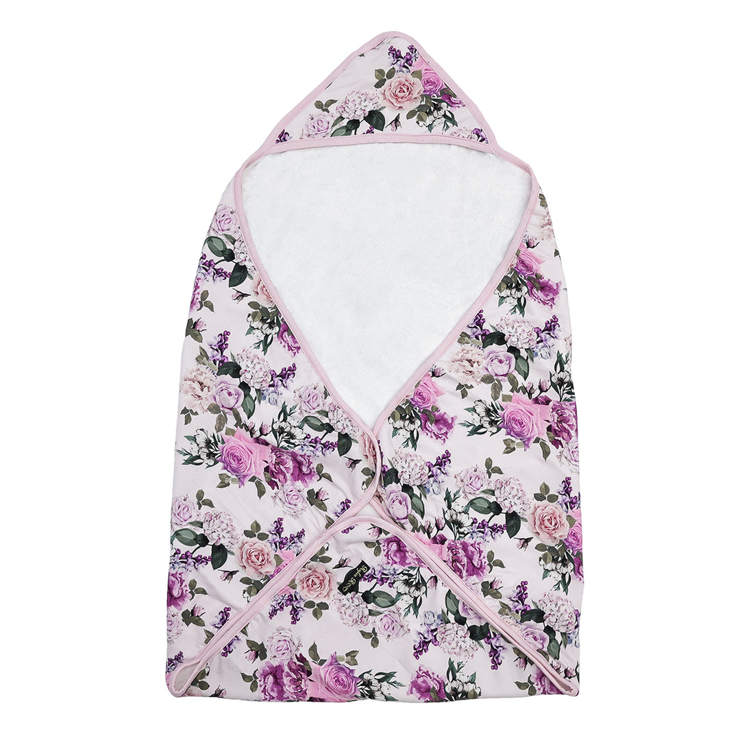 Francesca's Floral Hooded Bath Towel