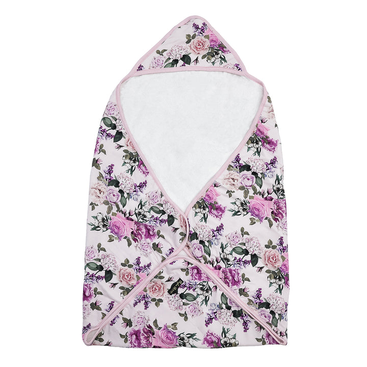 Francesca's Floral Hooded Bath Towel