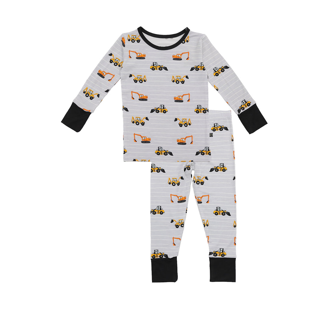 Tristan's Tractors Long Sleeve Pajama Set