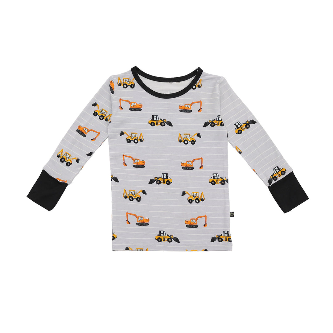 Tristan's Tractors Long Sleeve Pajama Set